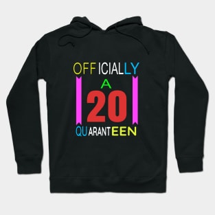 Officially a 20 Quaranteen Hoodie